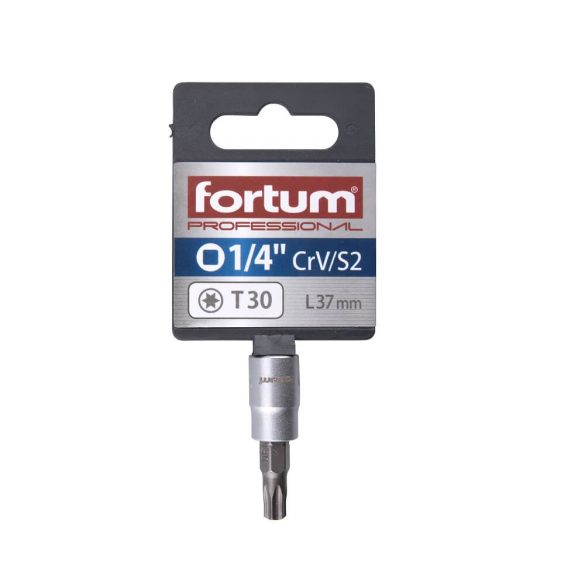 FORTUM torx bitdugófej 1/4" TX30