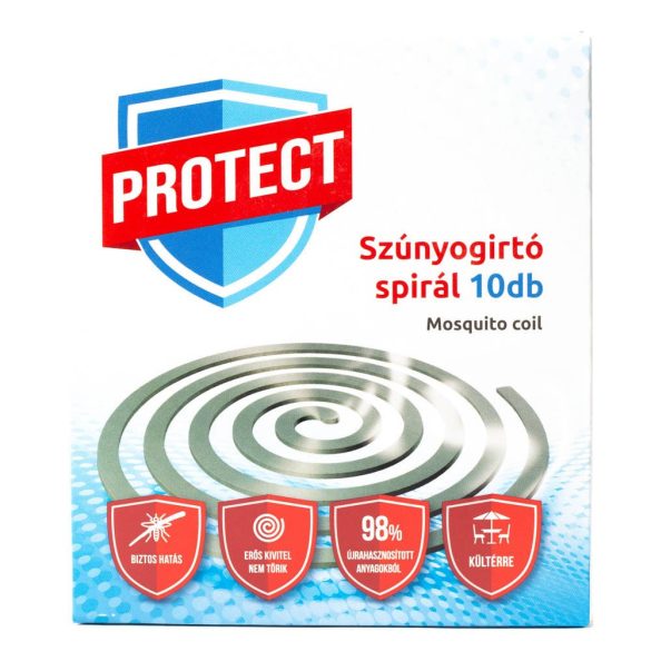 Szúnyogírtó spirál Protect (10 darab)