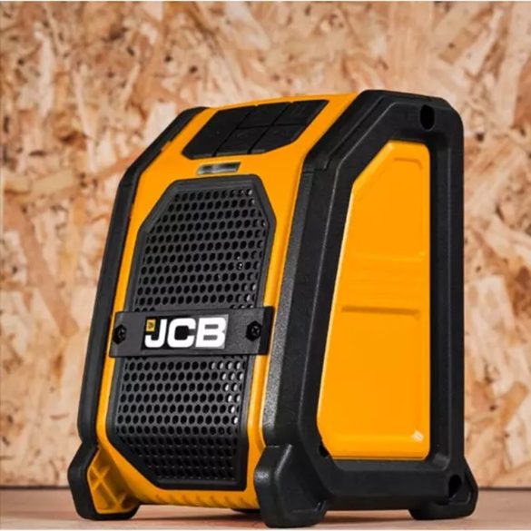 JCB Bluetooth hangszóró 18BT-B, 18V, akkumulátor és töltő nélkül