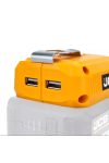 JCB Led lámpa és USB adapter akkumulátor, 18V