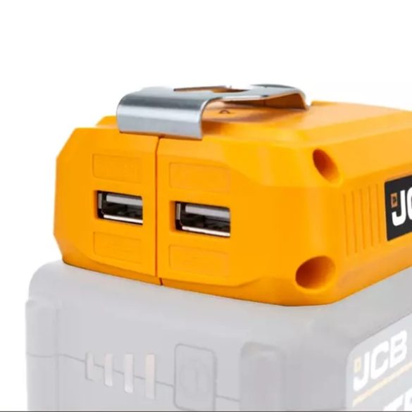 JCB Led lámpa és USB adapter akkumulátor, 18V