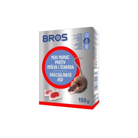 Bros rágcsálóírtó pép, 150g